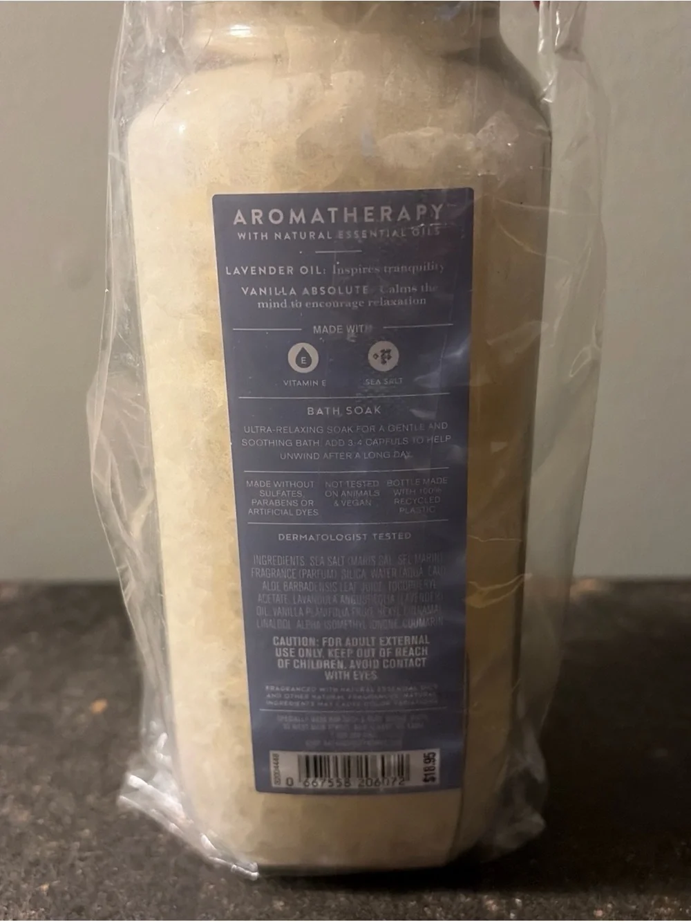 Bath & Body Works Aromatherapy Lavender + Vanilla Bath Soak